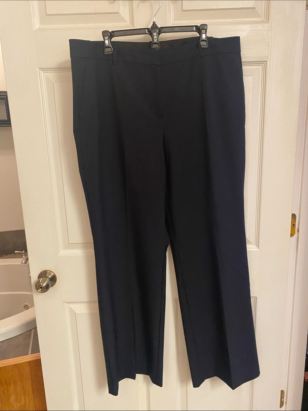 Ann Taylor 18 Curvy Pants in Deep Navy